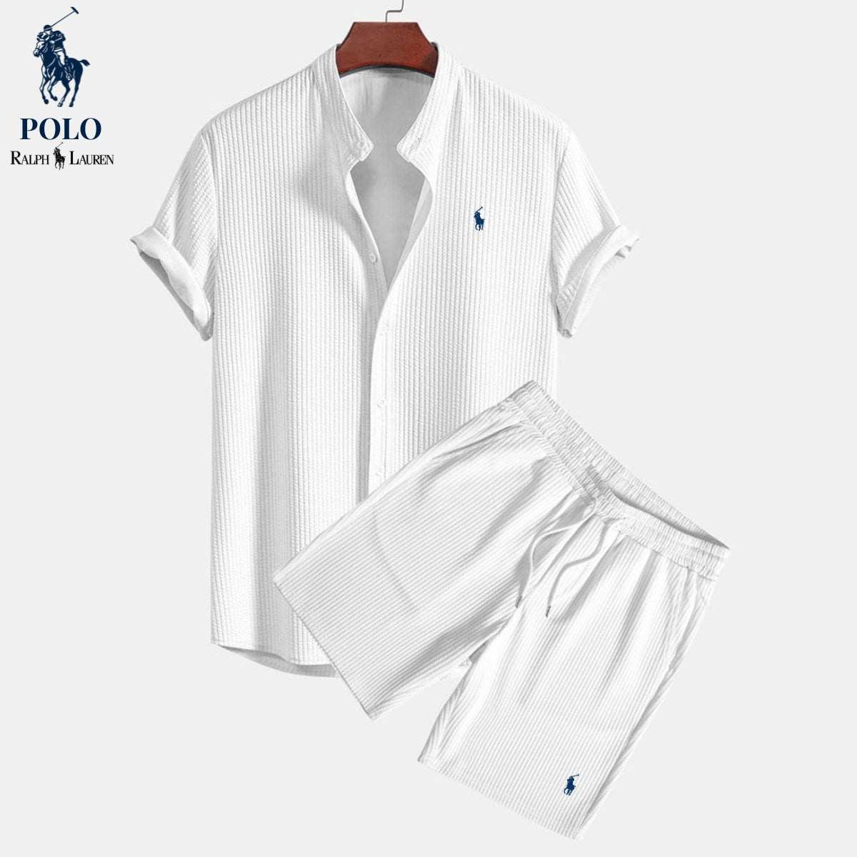 Ensemble polo et short de luxe