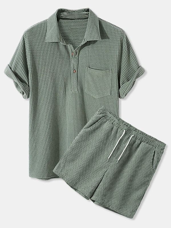 Luxee Polo Shirt and Shorts Set